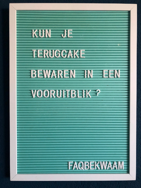 Kun je terugcake bewaren in een vooruitblik? - FAQbekwaam